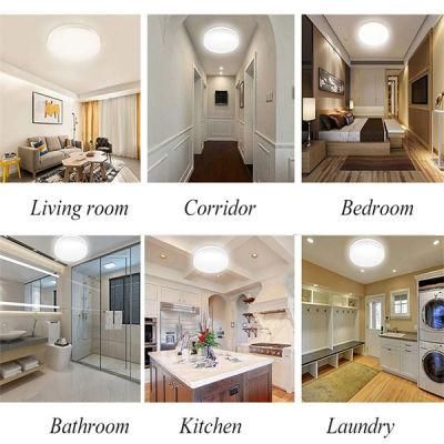 CE RoHS Approved Smart LED Lamps Hat Cover Ceiling Lights for Outdoor Lighting, Garden, Patio, Balcony