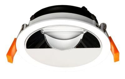 Hot Sell Cut out 80mm GU10 Downlight Frame Downlight Fitting Aluminum Adjustable Trimless Downlight