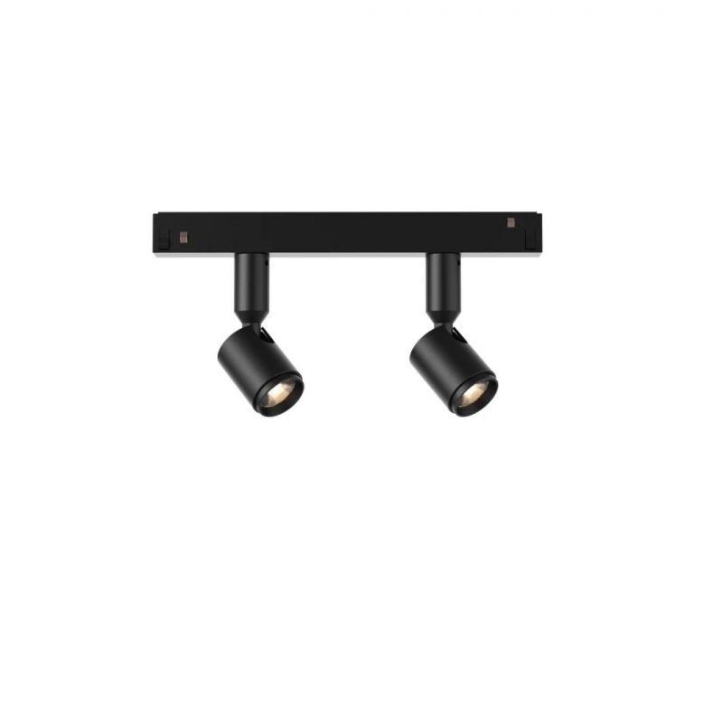 Modern Good Double Lamp Head Quality 2X3w 48V Low-Voltage Magnetic Effortless Installation & Remove Dali Available LED Track Light LED Spot Light