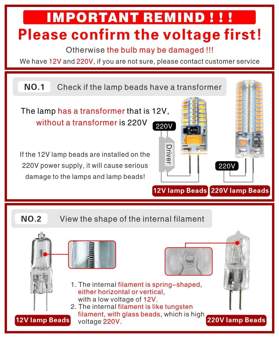 10PCS LED Bulb 3W 5W G4 G9 Light Bulb AC 220V DC 12V LED Lamp SMD2835 Spotlight Chandelier Lighting Replace 20W 30W Halogen Lamp Bulb