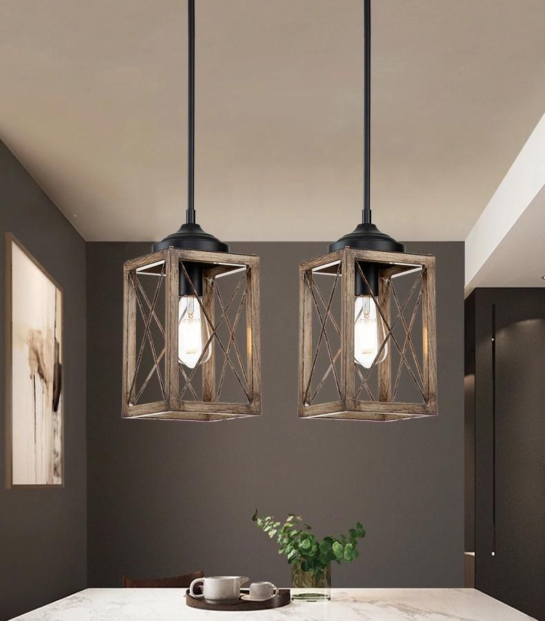 Vintage Retro Rustice Chandeliers and Pendant Lights Modern Hanging Lamp for Parlor Cafe Restaurant Indoor Light