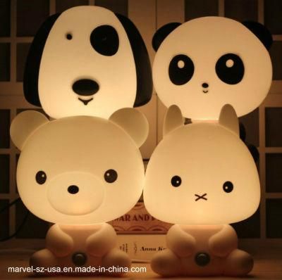 Cartoon Animal Kids Gift Bed Sleeping Night Lamp Night Light