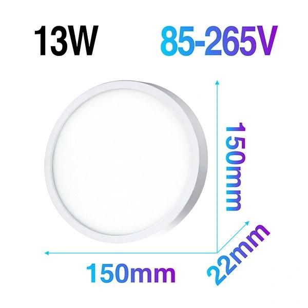 Ultra Thin LED Ceiling Lamp LED Modern Panel Light Bedroom Kitchen Surface Mount Flush Panel Light Decor Project Home Light