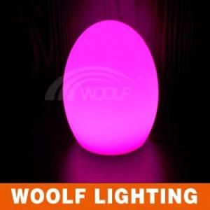 Modern Life LED Battery Egg Shape Table Lamp