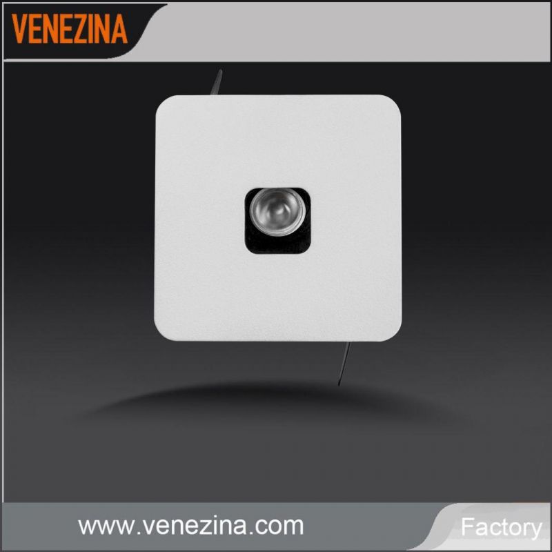 European Venezina Recessed CREE High Power LED IP44/IP65 LED Indoor Wall Stair Lamp Small Wall Light