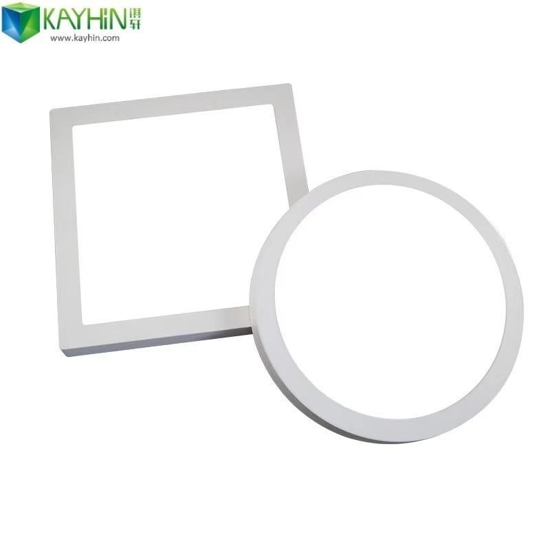 Super Strong Light Waterproof Recessed Indoor Outdoor Office Lighting Square Shape T5 LED Tube Light 18W OEM ODM PC Aluminum Backlit High Power LED Panel Light