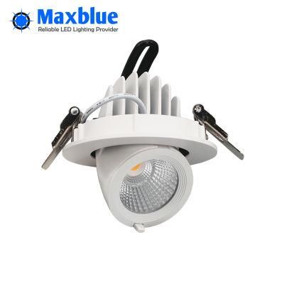 12W Hole 100mm Small LED Trunk Ceiling Down Light