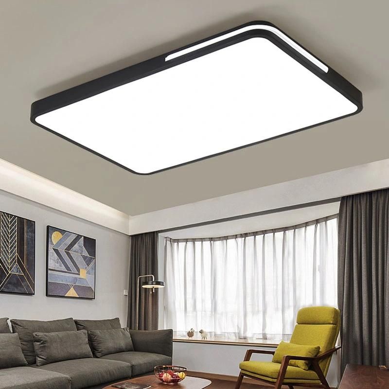 2021 New Modern Square Design China Indoor Home Bedroom Acrylic LED Ceiling Light