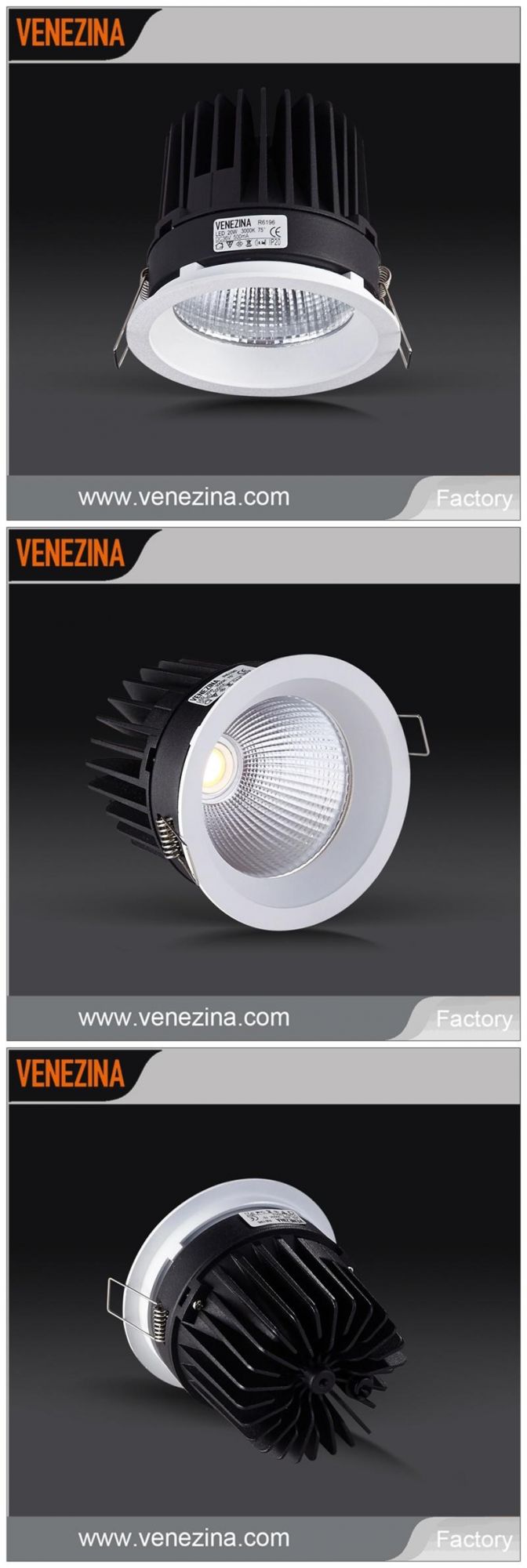 LED Downlight LED Ceiling Light LED Spot Light LED Light LED Down Light 10W/15W/20W/25W for Project