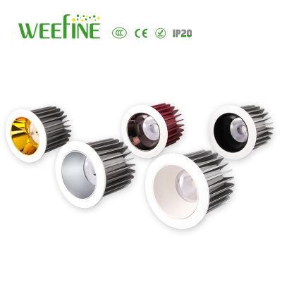 Weefine 12W LED Downlights for Reading Room with Dimmer (WF-MT-12W)