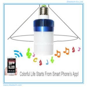 White Home Lighting Music Bluetooth Speaker Smart LED Bulb