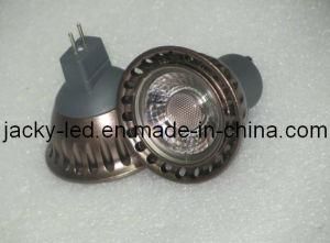 GU10 MR16 3W LED Spotlight with COB LED