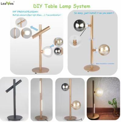 Indoor DC24V LED 6.5W Lighting Modern Dimmable Table Lamp Desk Light