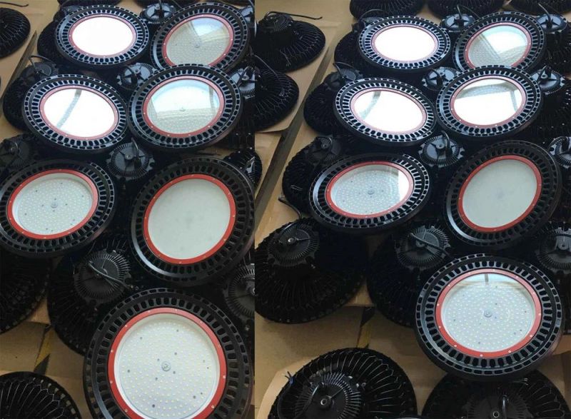 100W 347volt UFO LED High Bay Motion Controls for Production Hall