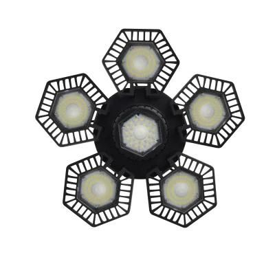 3000K-6500K 120W LED Deformable Garage Ceiling Light