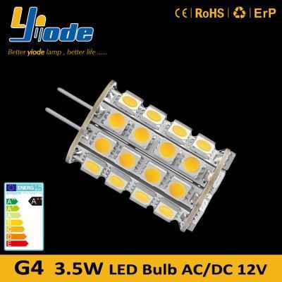 G4 Bi Pin LED Bulb 5050SMD 3.5W Replace 30W Halogen Bulb