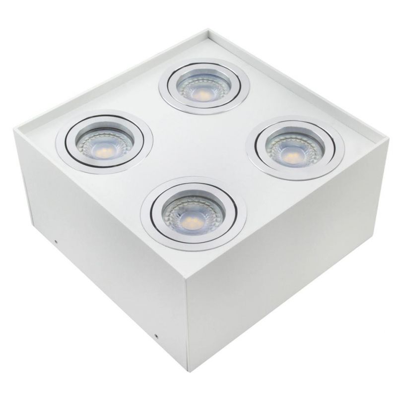 3 Years Warranty LED Ceiling Light Square Downlight Fixture for GU10 MR16 LED Bulb