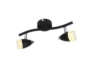 2*LED 5W High Voltage LED Ceiling Spot Lamp SMD Black Iron LED Spotlight with Slim Tube