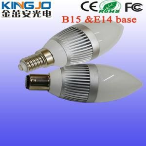 3W E14/B15 LED Candle Bulb (KJ-BL3W-C05)