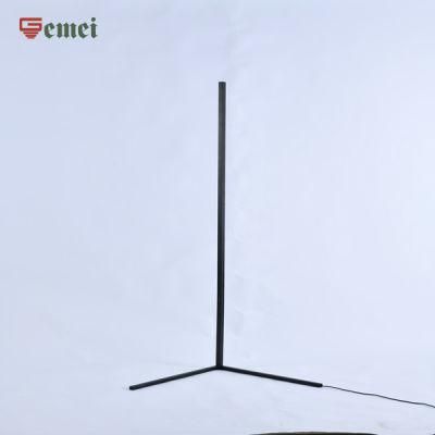 Metal Triangular Floor Lamp RGB with Remote Control