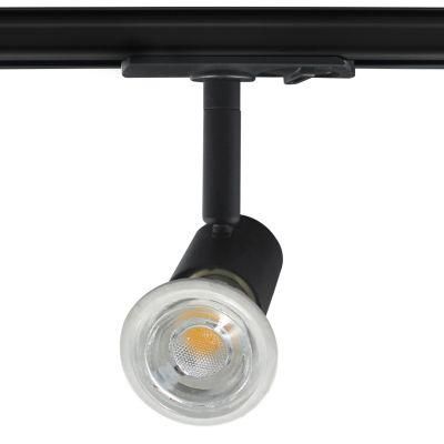 Adjustable Commercial Indoor Spotlight IP44 9W COB LED Spot Track Light GU10 Fixture