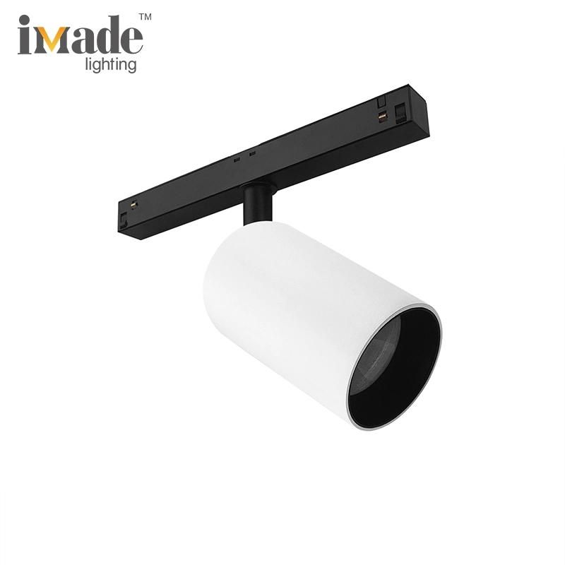 Low Voltage DC48V Track Lighting System 6W 12W 20W LED Magnetic Spotlight for Residential Shop