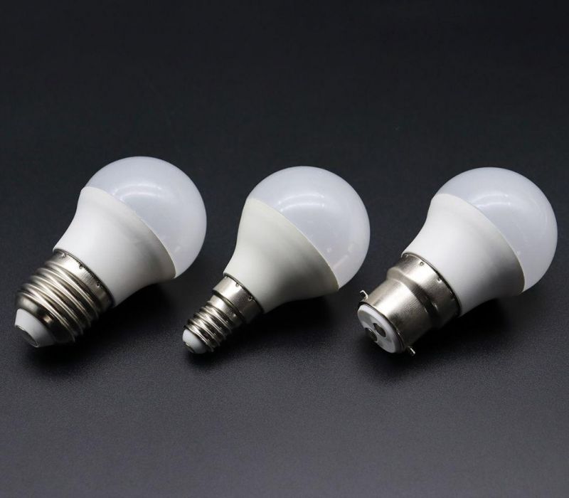 China Manufacturer Factory Price G45 3W-8W Mini Bulb Light E27 E14 B22 Base Global Bulb LED Small Lamp for Indoor LED Lighting CE RoHS ERP Approval
