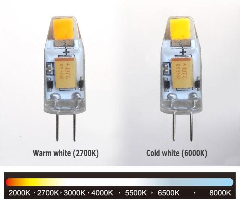 G4 0705 1wcob LED Bulb Mini Lamp G4 LED Bulb