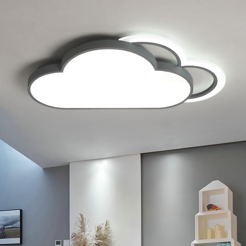 Baby Room Double Cloud Cute Style LED Ceiling Lighting