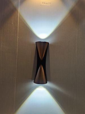 Waterproof High Luminous Household Hotel Corridor Garden Funnel Shape Brass Die Casting Aluminium Wall Light