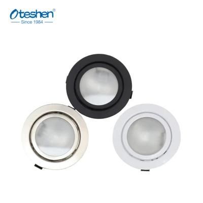 Aluminum LED Cabinet Light Round Cabinet LED Light Recessed LED Under Cabinet Lighting 20W