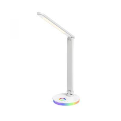 Energy-Saving ABS Dimmable Table Lamps with Color Ring Touch Button