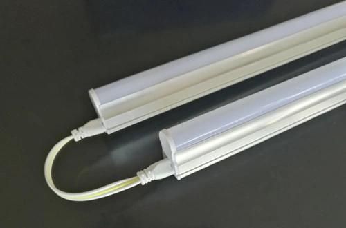 Bright LED T5 Light Linear Tube 0.3m 4W 3000K Warm White 95lm/W with Frosted Cover
