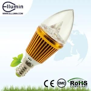 3W LED Chandelier Light Bulb, Candle Light