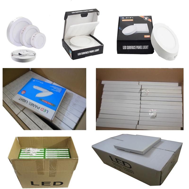 6W 12W 18W Round LED Panel Light