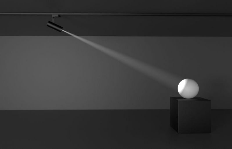 Super Bright Indoor 30W Modern White Black Multi Optics Ceiling Track LED Spot Light