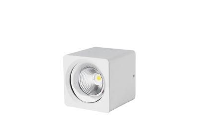 Square Dimmable Commercial Indoor LED Downlight High Quality Ceiling Spotlighting