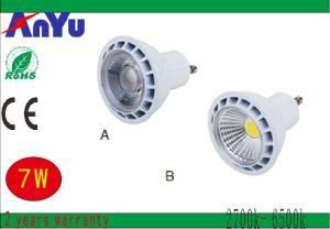 Aluminium COB Spot LED Light 7W Bulb