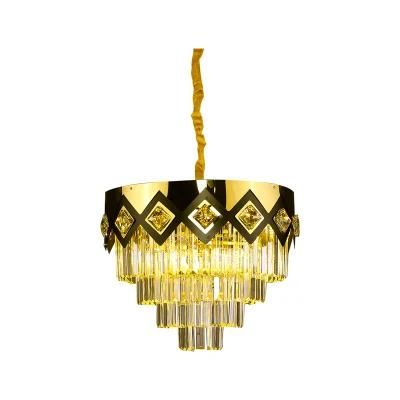 Dafangzhou Light China Tropical Chandelier Manufacturing Lamp LED Iron Frame Material Ceiling Light Chandelier for Hotel