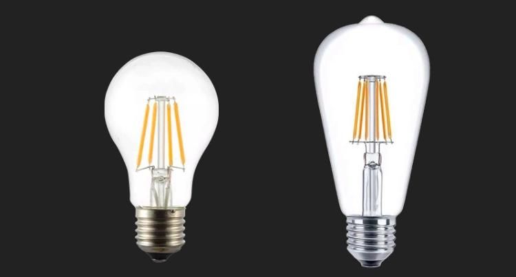 2700K St64 6W E27 LED Bulb COB Retro Lamp