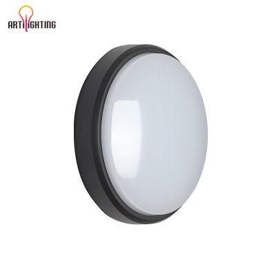 Exterior Triproof Lighting 10W 15W IP54 Round Recessed Surface Wall Mounted Lamp Ceiling ABS LED Down Light Downlight