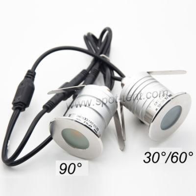 3W 24V Mini LED Spotlight Bathroom IP68 Bathtub Spot Lighting