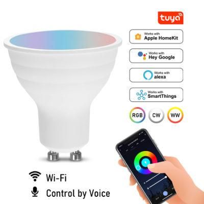 Smart WiFi Control Lamp LED RGB Light Dimmable Work with Alexa Google Home