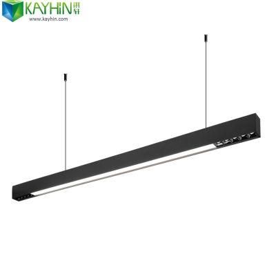 New Arrive Office Kitchen Industrial Hanging Linear Lamp Suspended Aluminum 36W LED Batten Lamp COB Linear Light
