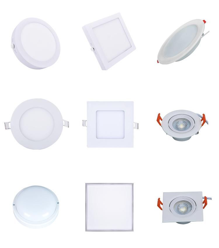 6W 12W 18W 24W LED Round Recessed Ceiling Flat Panel Down Light Ultra Slim