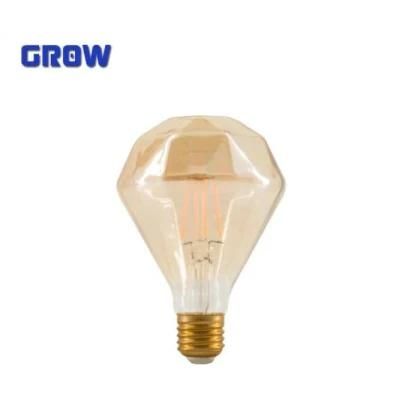 LED Diamond Pumpkin Star Shape 4W Straight Filament LED Special Shape Retro Bulb Vintage Lamp Light