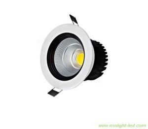40W COB LED Downlight 4000-4400lm High CRI&gt;90 Cutout 160mm