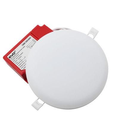 24 Watt Round Surface Mounted No Frame Lamp Emergency LED Panel Frameless 24W