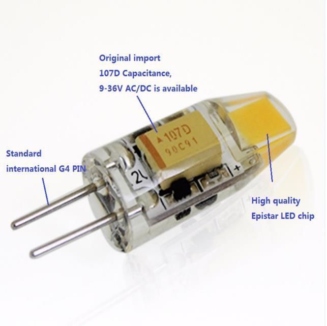 1.5W Replace 15W Halogen Bulb G4 G9 LED Bulb with Ce RoHS