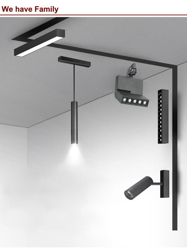 Folding 360 Degree Adjustment and 90 Degree Adjustment up and Down LED Magnet Track Lamp